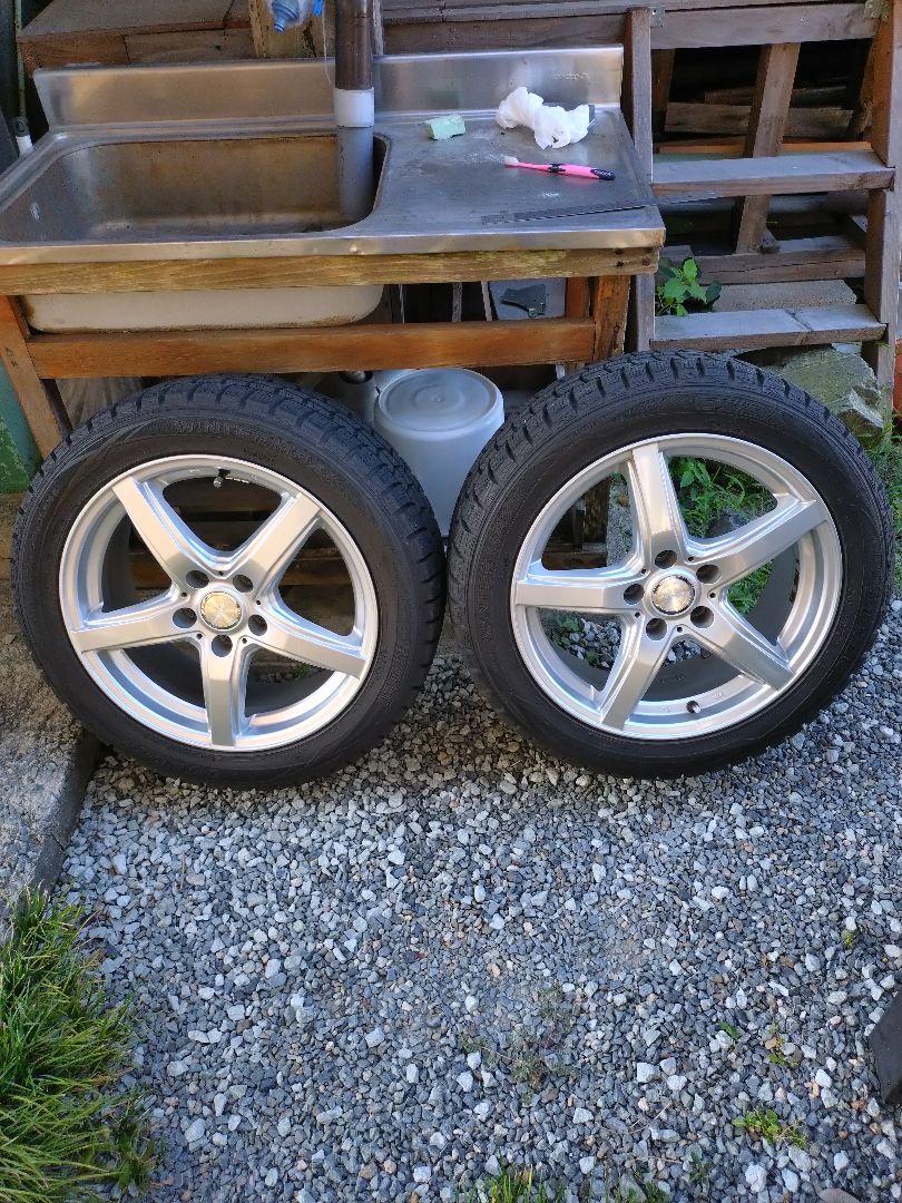 215/50R17 バリ山　スタッドレス　ダンロップWM01