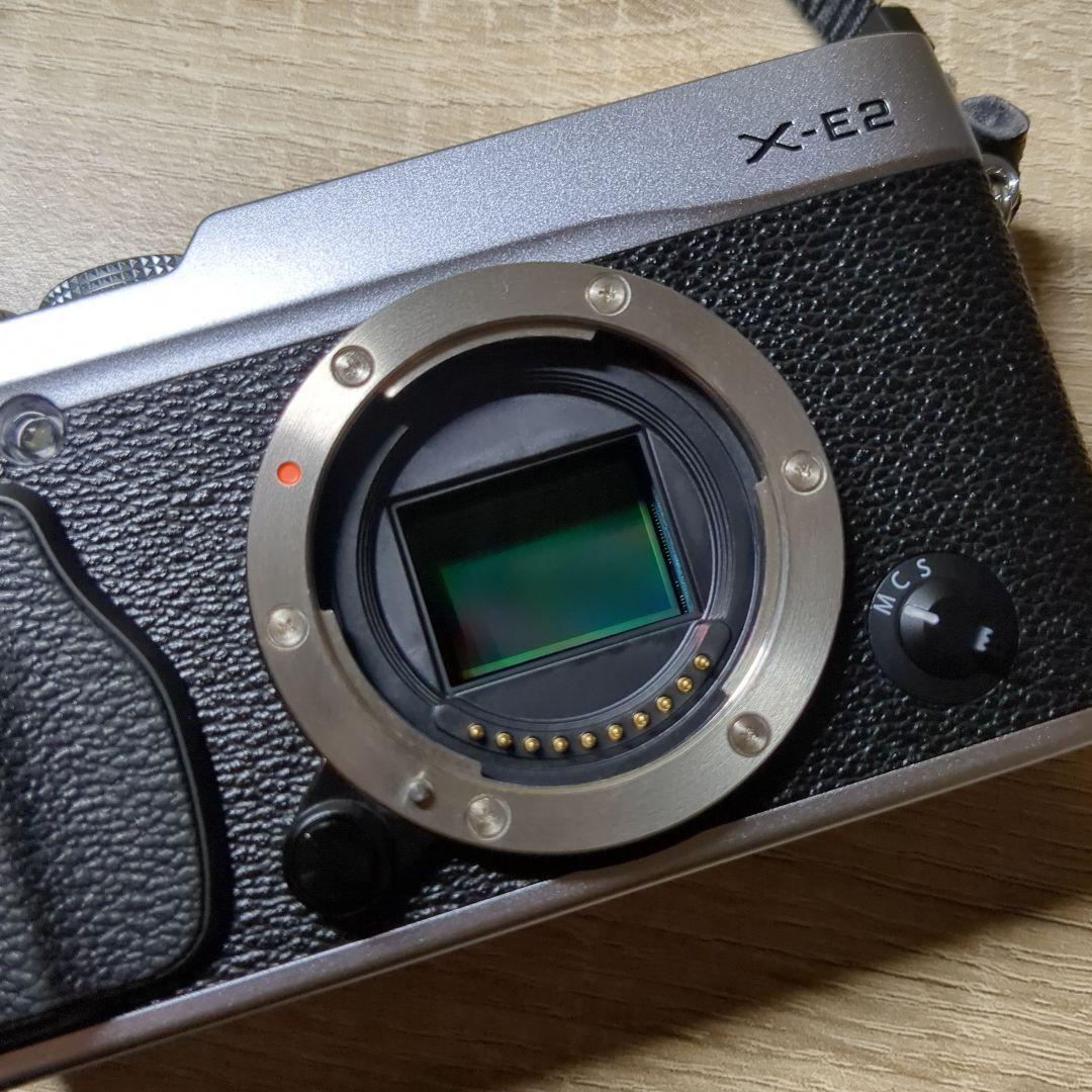 FUJIFILM X-E2 シルバー 富士フイルム 家電・スマホ・カメラ デジタル