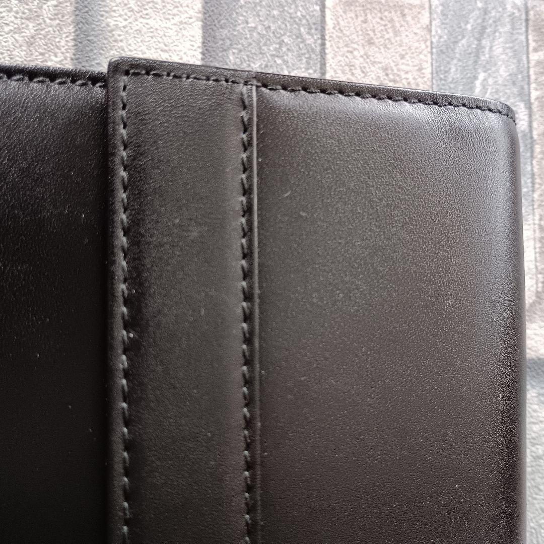 【バッグ】dunhill ダンヒル セカンドバッグ 黒 本革 美品
