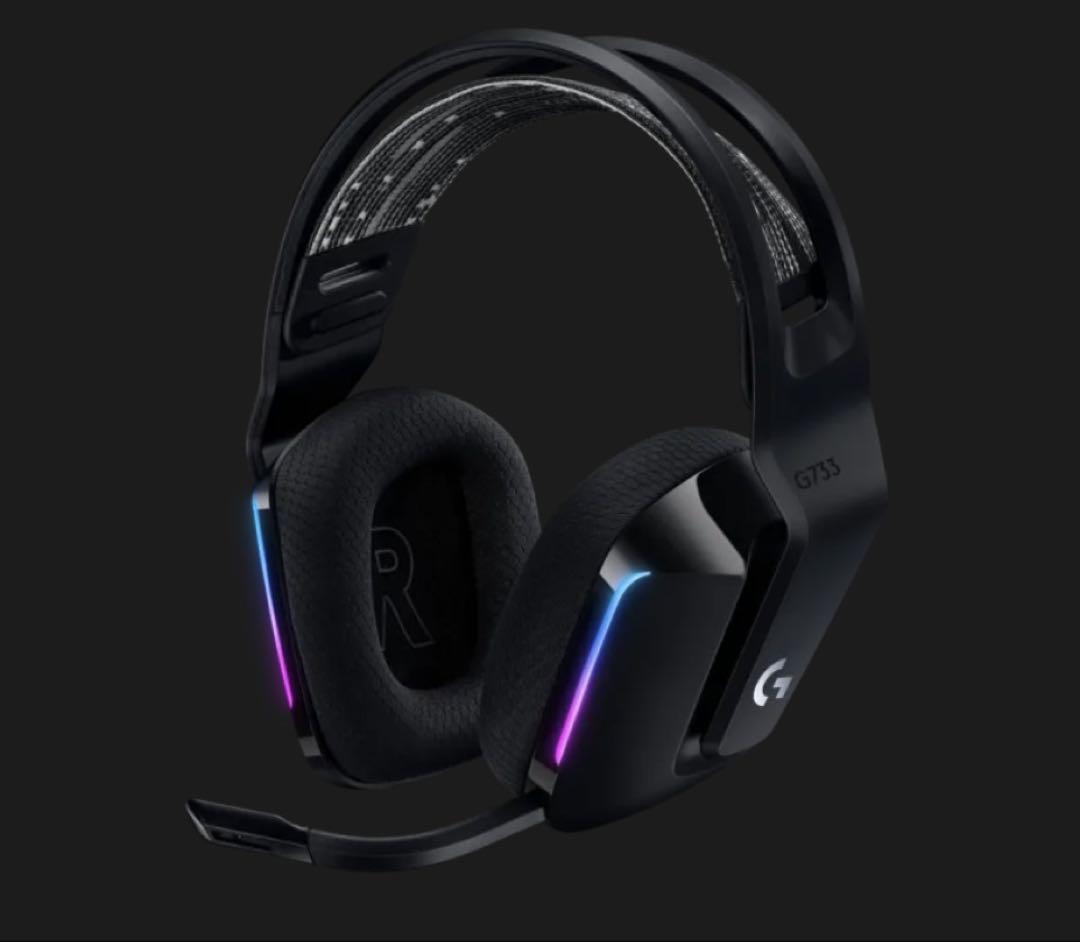 Logicool G733 LIGHTSPEEDワイヤレスゲーミングヘッドセット