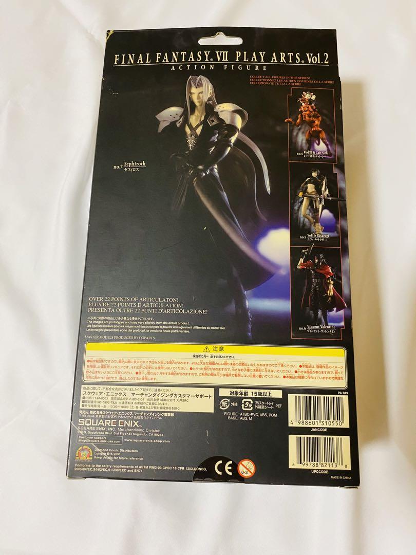 【期間限定割引】 PLAY ARTS Vol.2 セフィロス ファイルナルファン