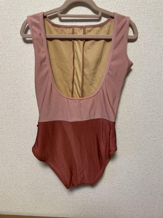 フロントパ 新品 レオタード サイズL HLZcS-m77549192454 yumiko バレエ ネルなので