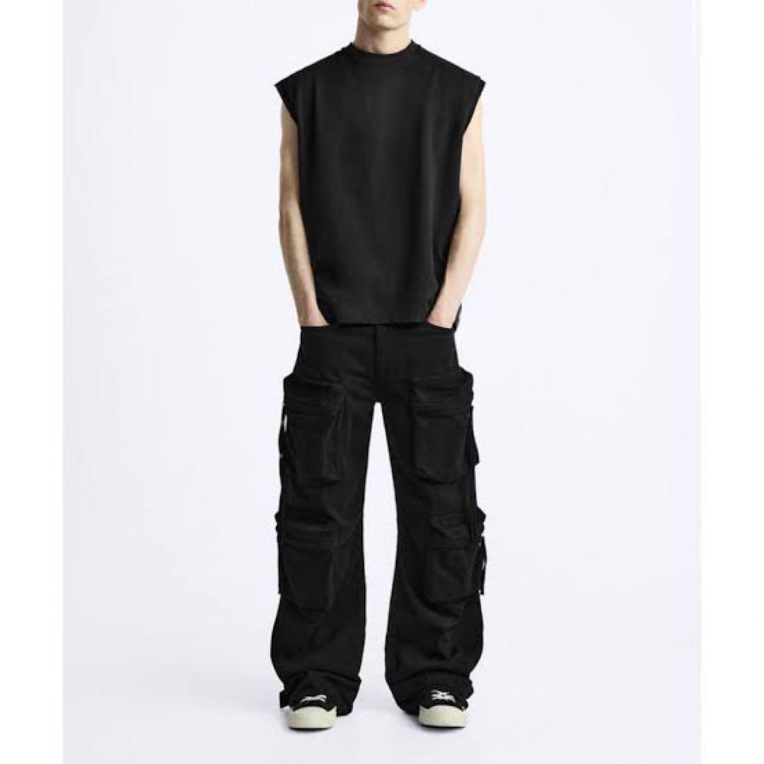 ZARA ザラ ポケットユーティリティカーゴパンツ 42