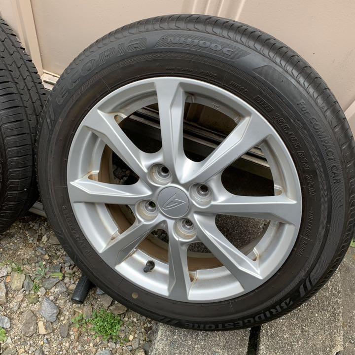 100%新品高品質 美品 軽自動車 タイヤホイール 4本 0ukaj-m77550799272 爆買いセール