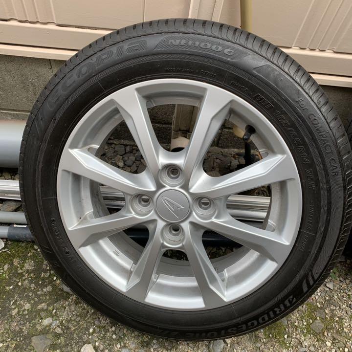 100%新品高品質 美品 軽自動車 タイヤホイール 4本 0ukaj-m77550799272 爆買いセール