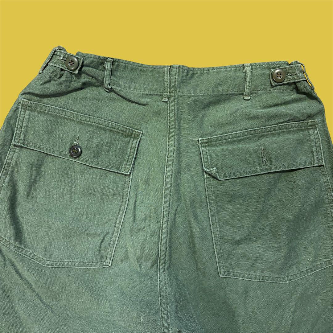 60s US ARMY OG-107 アジャスター付き ベイカーパンツ