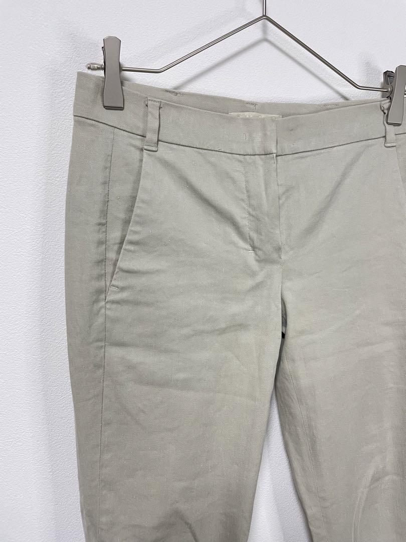 S MAX MARA エスマックスマーラ ベージュ パンツ リネンコットン