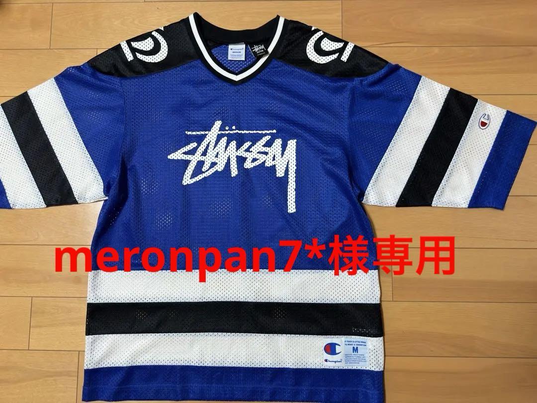 stussy champion ホッケーシャツ