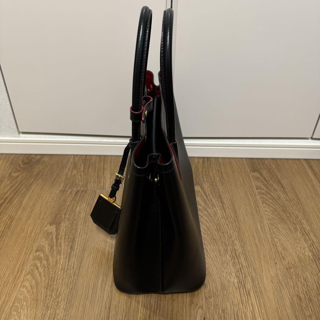 美品【Prada】サフィアノレザー トートバッグ 2way 楽天市場】【返品可】プラダ PRADA 2WAY トートバッグ VA0860
