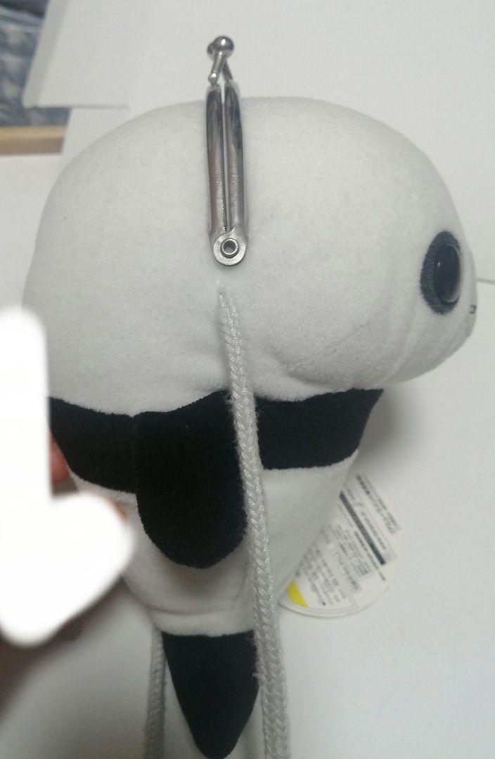 まめゴマパンダ　パタパタぬいぐるみ　激レア レア⭐️尻尾が動く まめゴマ パタパタぬいぐるみ 34cm 平成