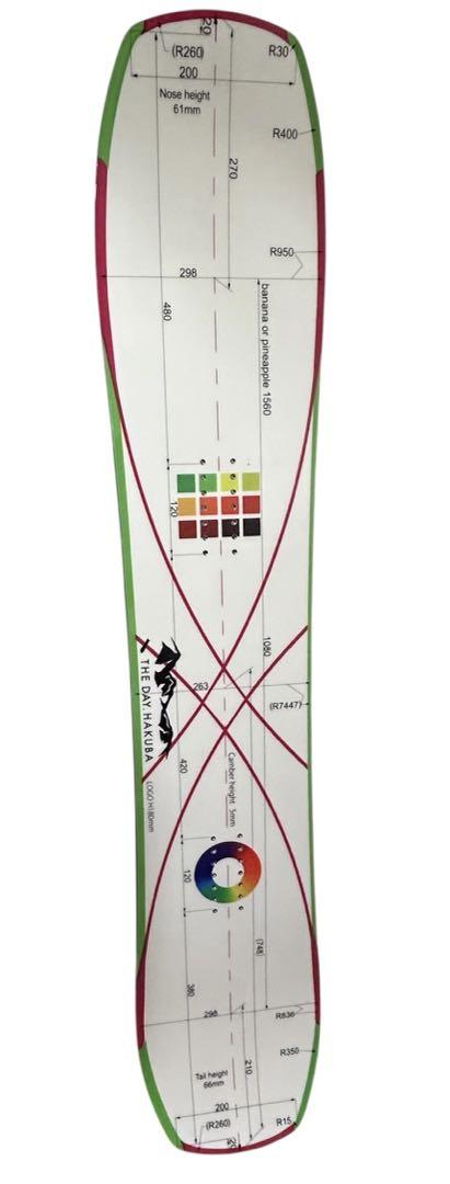 スノーボード THE DAY HAKUBA Banana or Pineapple THE DAY.HAKUBA Banana or Pineapple 156cm | NINJ