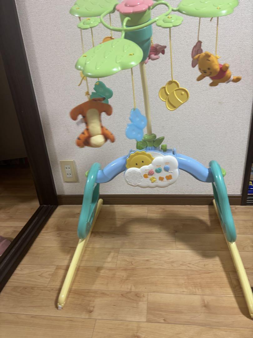 タカラトミー えらべる回転6WAYジムにへんしんメリー プーさん Disney