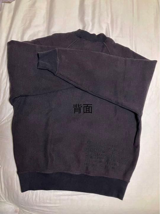 INSCRIRE（アンスクリア）　スミ黒スウェット アンスクリア