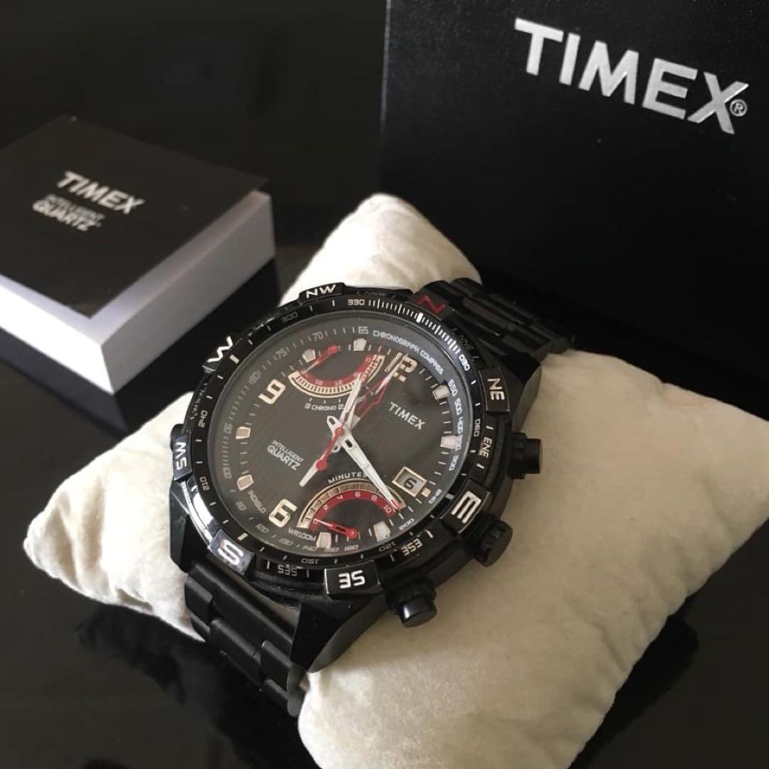 TIMEX タイメックス メンズ 腕時計 黒 ブラック T49865 timex