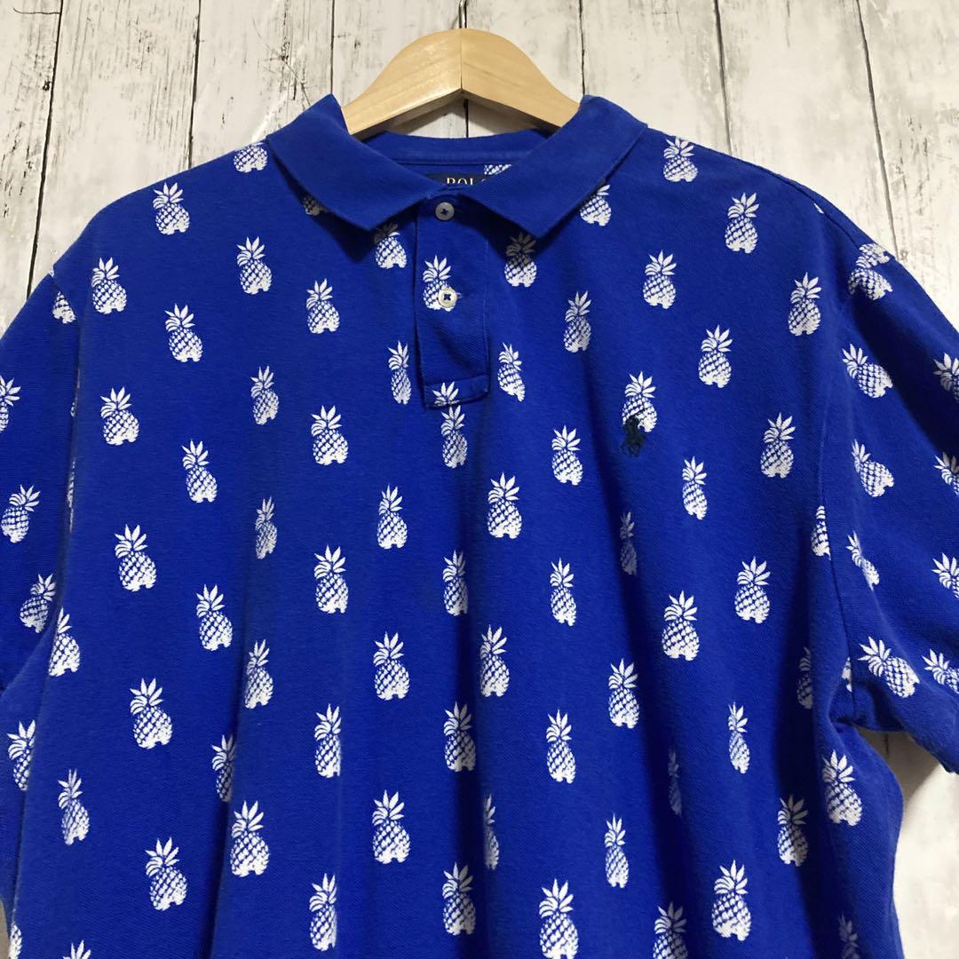 POLO RALPH LAUREN ラルフローレン パイナップル柄 ポロシャツ