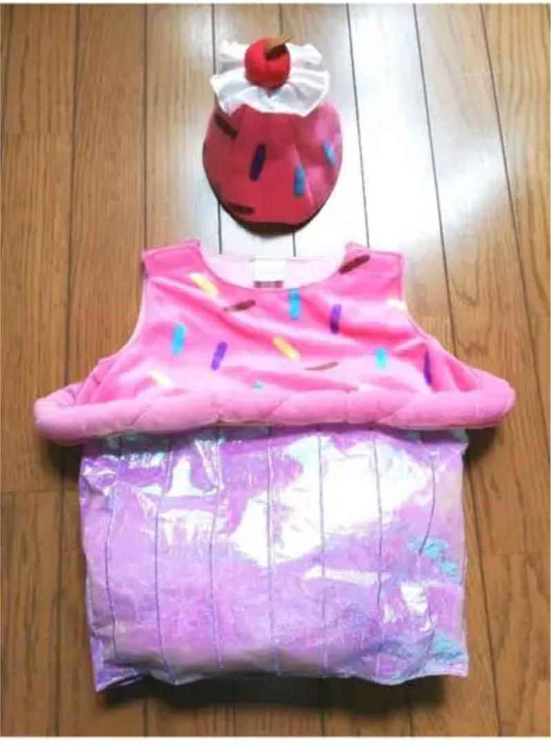 ハロウィン 仮装 コスプレ ベビー カップケーキ 70~80
