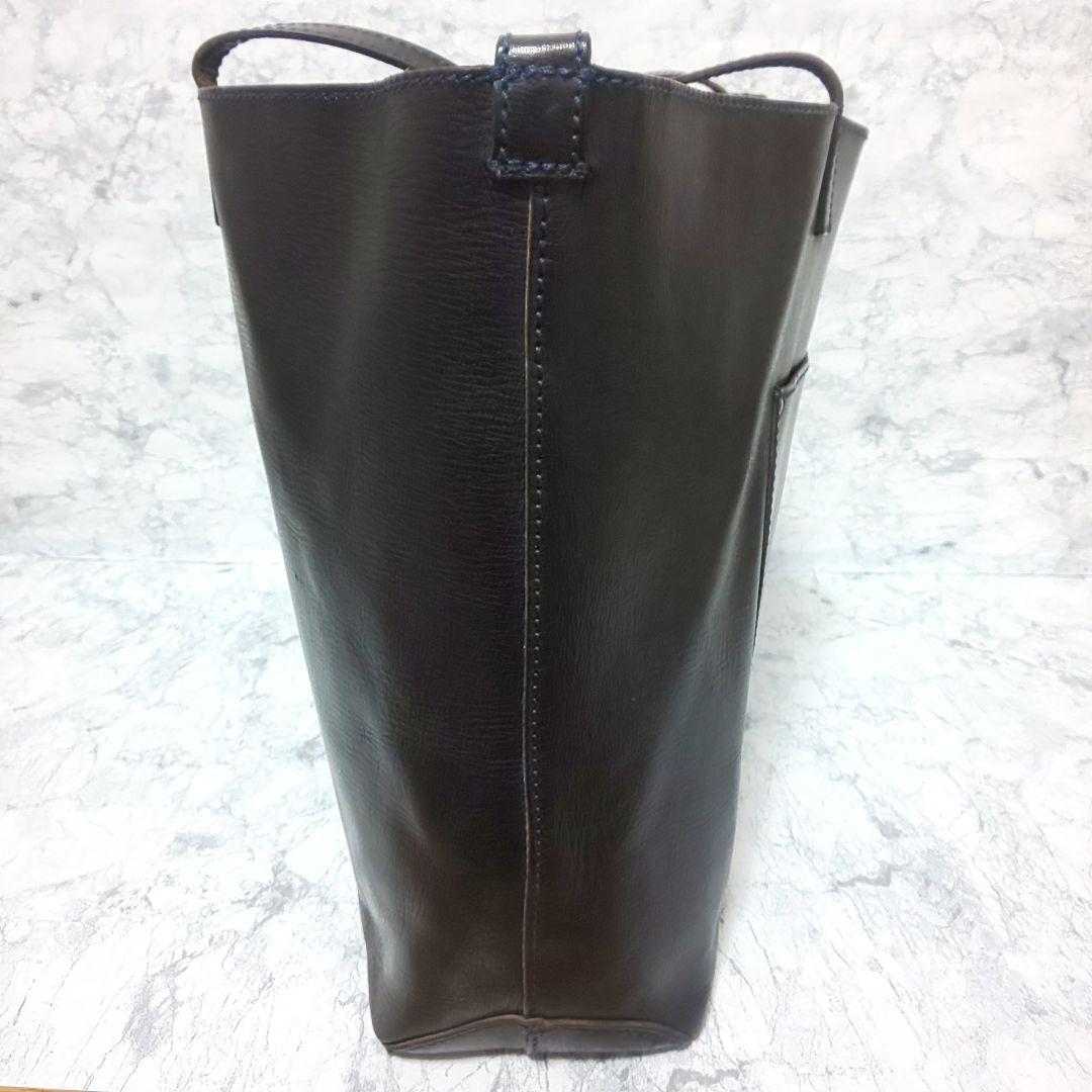 廃盤品 Felisi ラージトートバッグ 13-37 イタリアンレザー ブラック 廃盤品 Felisi ラージトートバッグ 13-37 イタリアンレザー ブラック