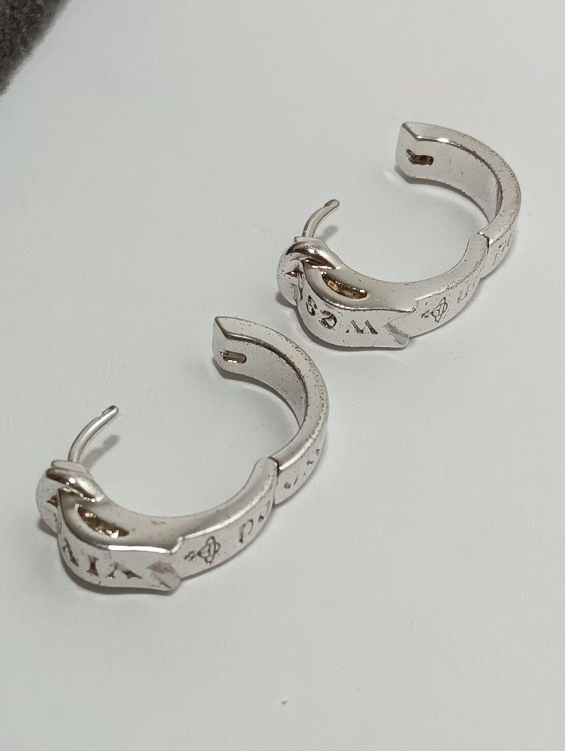 ヴィヴィアンウエストウッド　フープ　ピアス　BOBBY EARRINGSシルバー