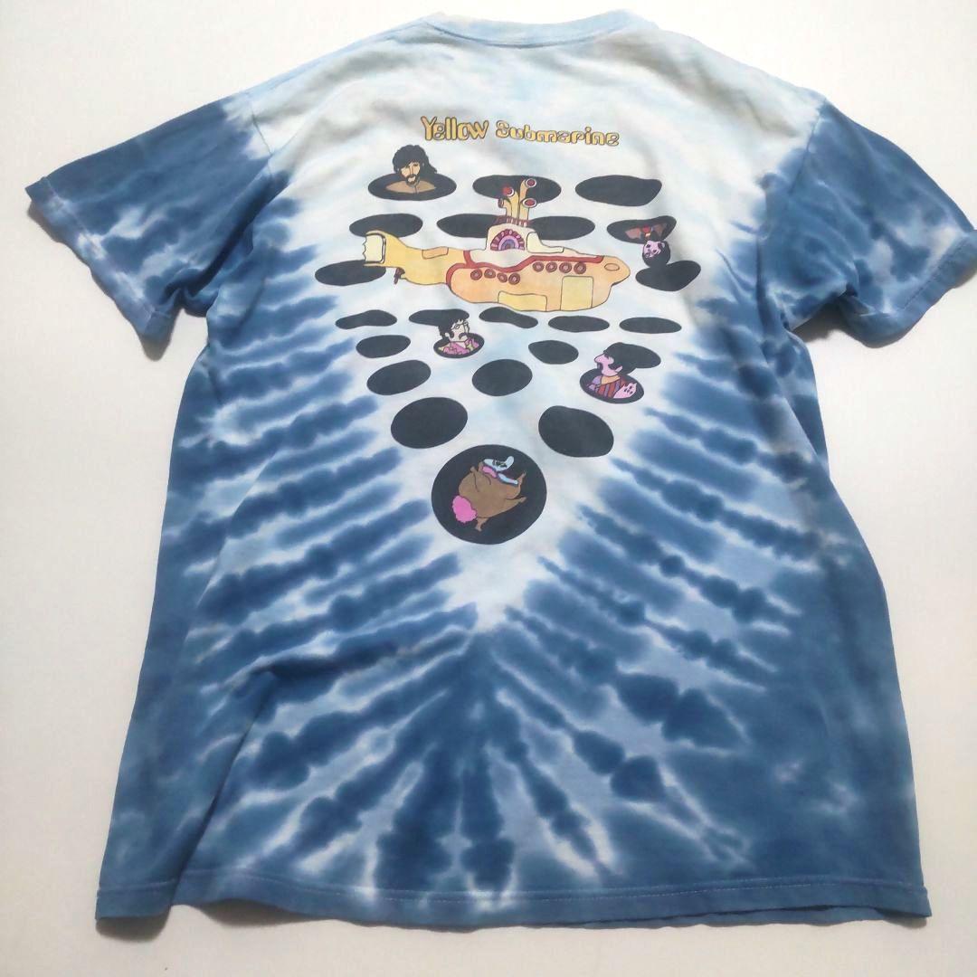 ☆ ビートルズ☆ イエローサブマリン タイダイ柄 Tシャツ 90's USA製