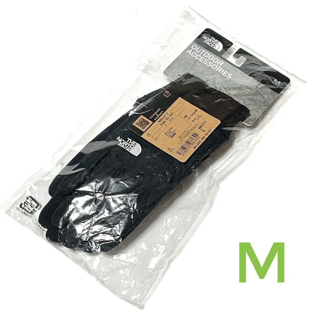 新品☆ノースフェイス ヌプシ イーチップ グローブ M　K
