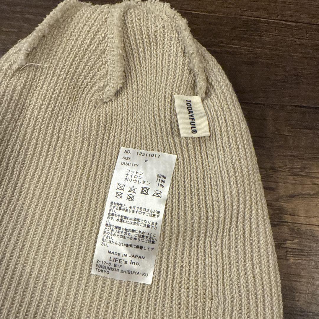 帽子 Summer Knit Beanie TODAYFUL