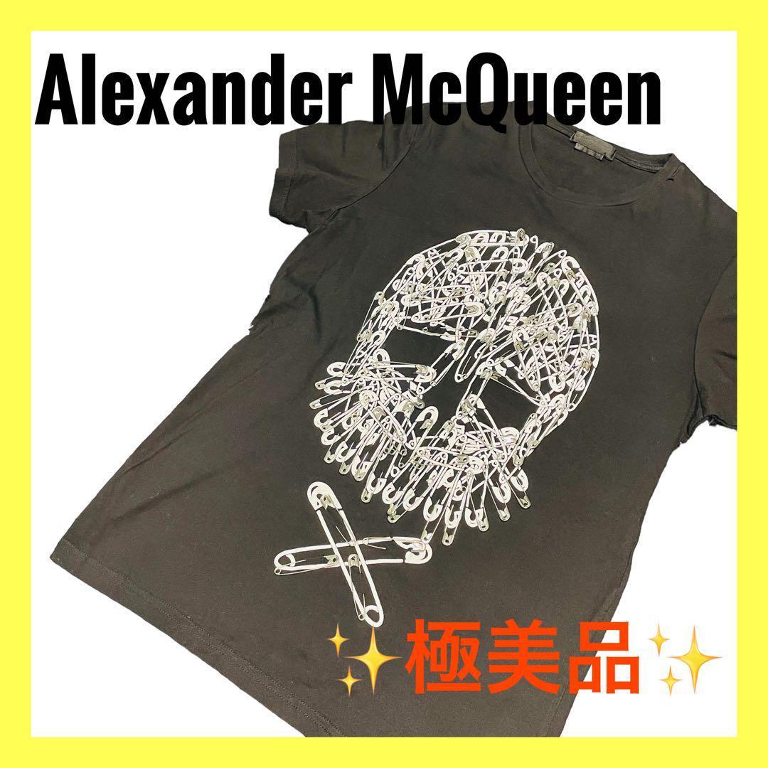 独特の素材 【希少】Alexander McQueen 安全ピン デザインシャツ