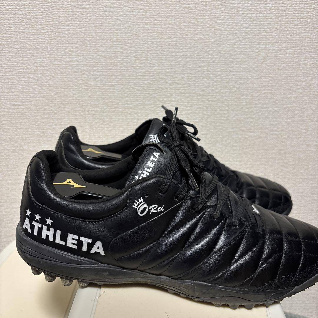 たっちゃん　ATHLETA O Rei サッカーシューズ 黒　26