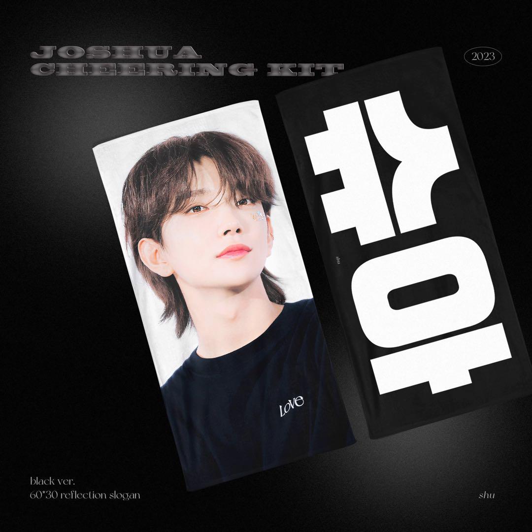 SEVENTEEN セブチ スローガンタオル ジョシュア RIGHT HERE SEVENTEEN セブチ スローガンタオル ジョシュア RIGHT HERE