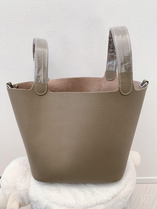 定番即納 牛本革ハンドバッグ シルバーMサイズ グレージュ VqMNp-m77563390849 定番即納