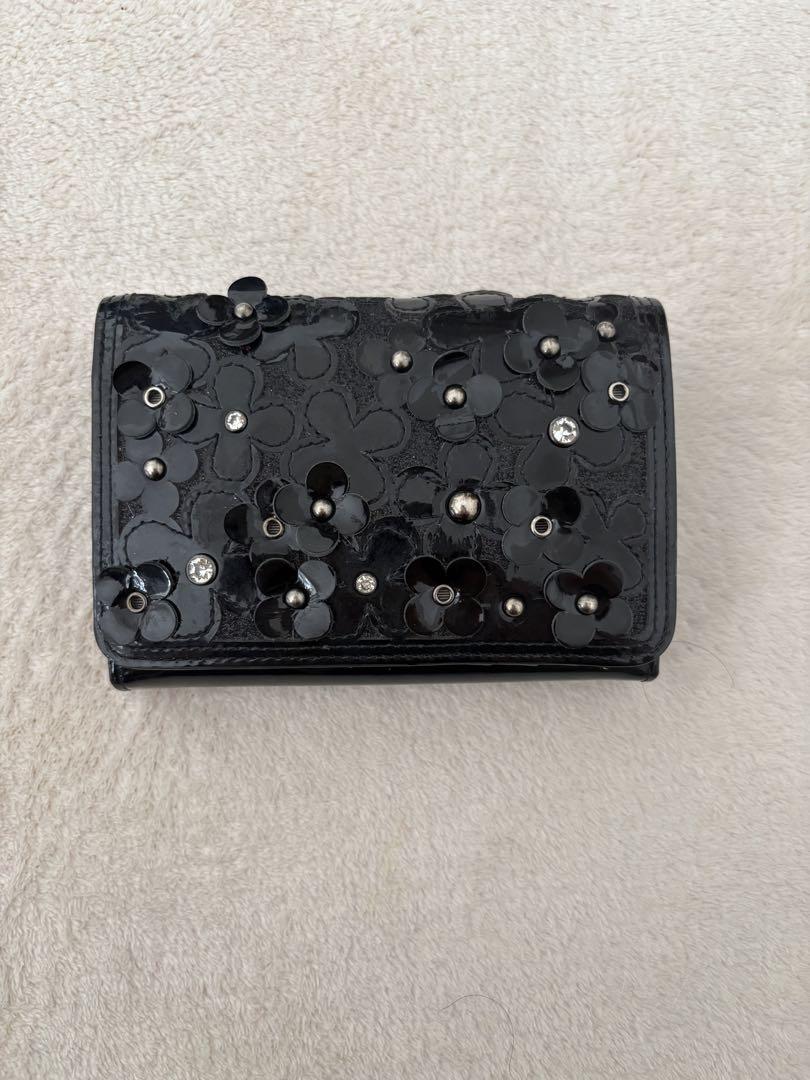 ANTEPRIMA 希少品❗️ブラック 二つ折り財布 小物