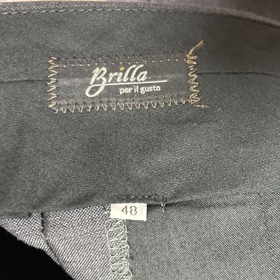 Brilla per il gusto モヘヤウール ソリッド スーツ 48