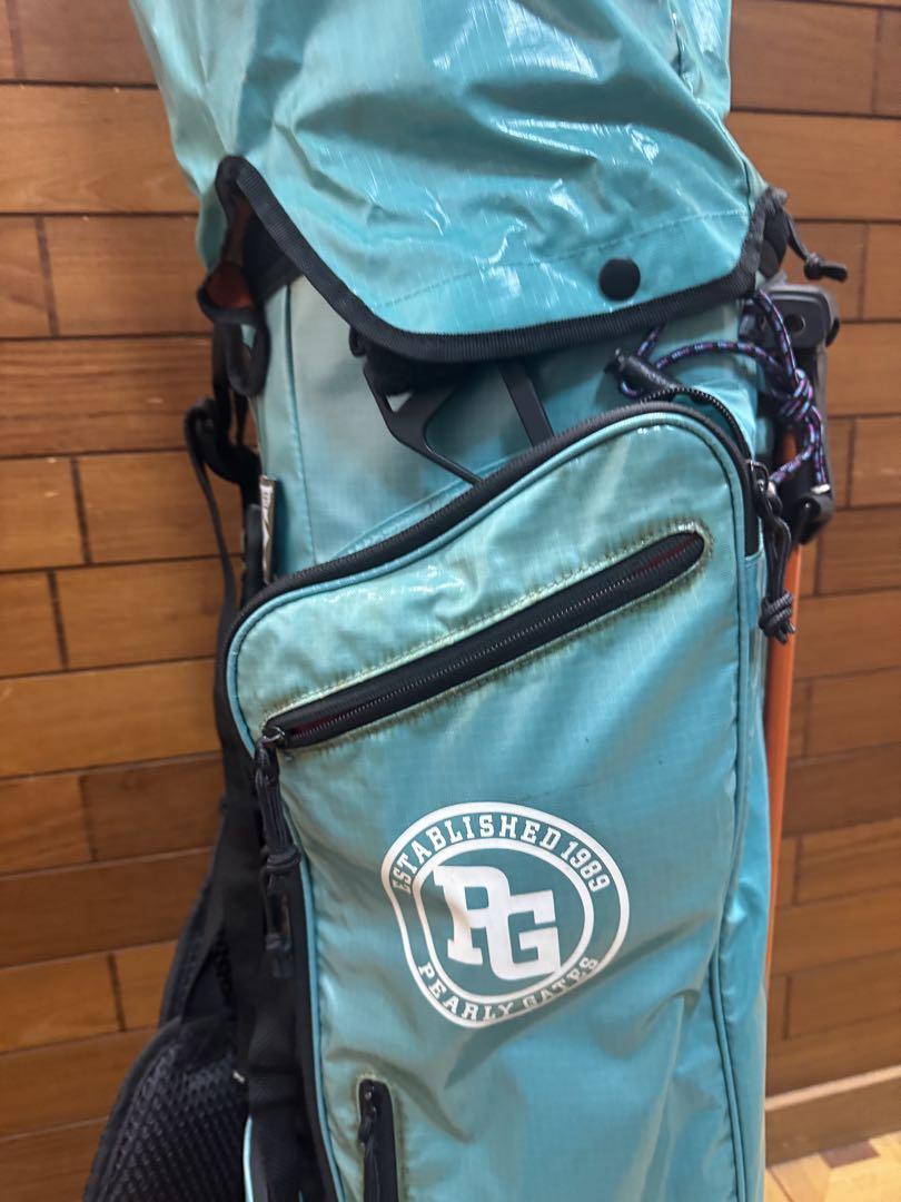 【中古】PEARLYGATES軽量タイプ　キャディバッグ