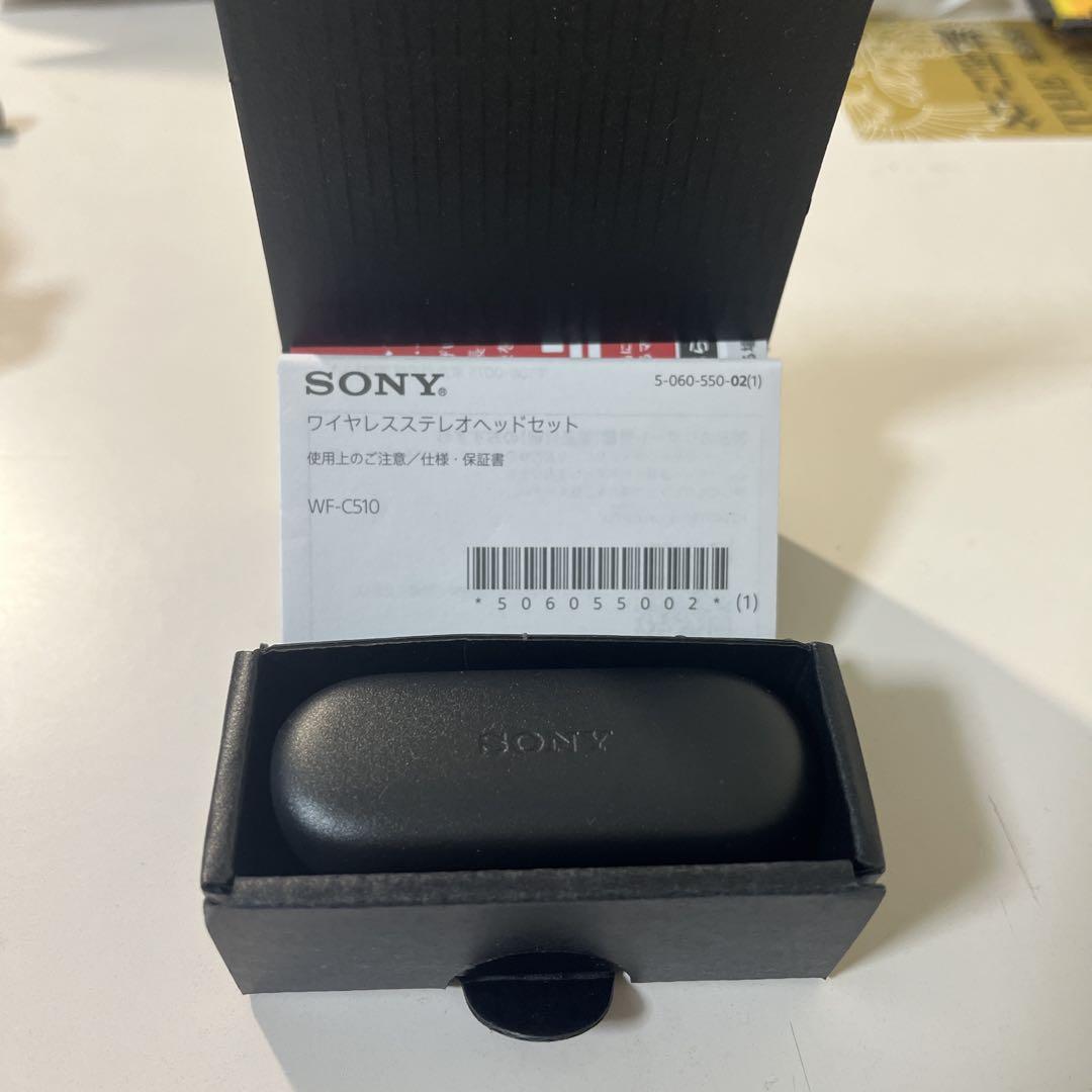 SONY WF-C510/L ワイヤレスステレオヘッドセットブラック