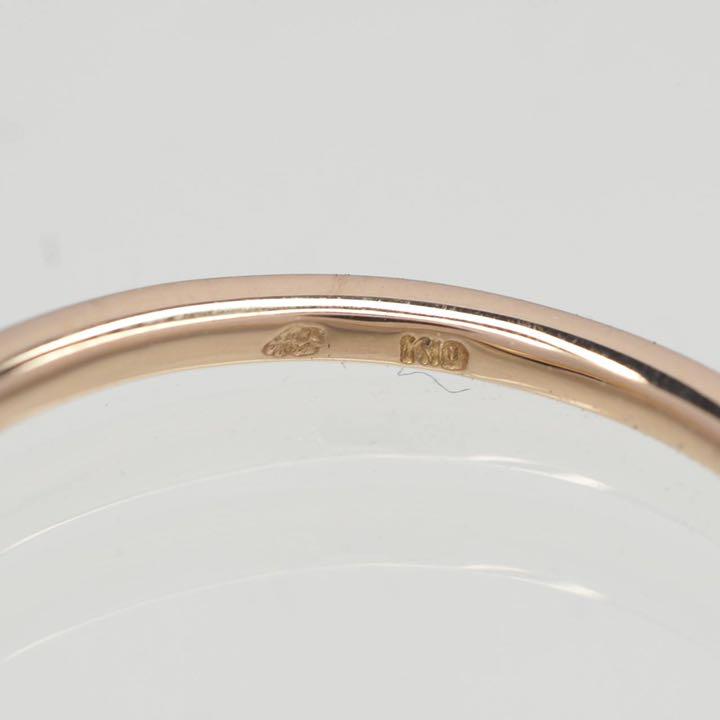 人気得価 ポチョン様専用 4℃ ヨンドシー K10PG天然ダイヤピンキーリング 保証書有 KIAa6-m77566475476 在庫日本製
