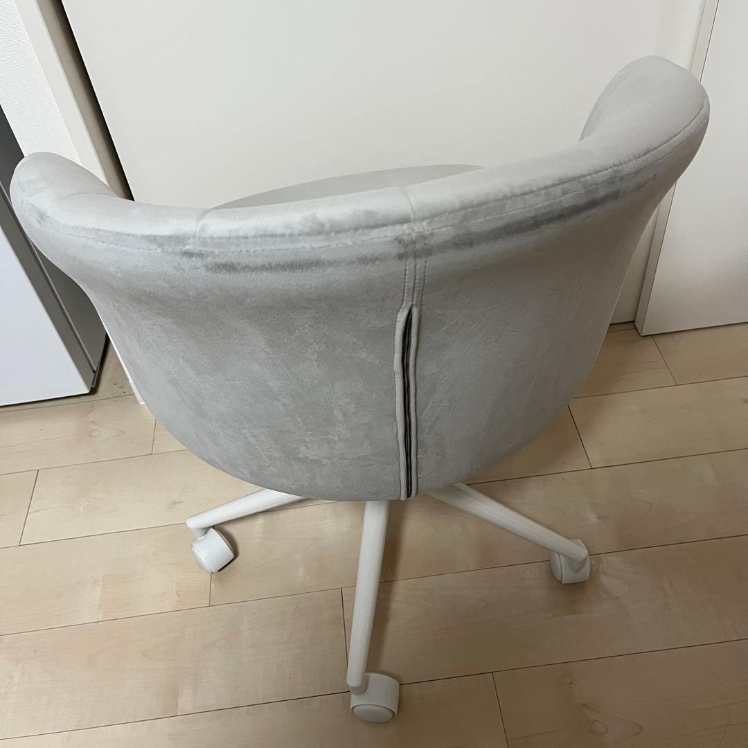 【11/18まで出品】ニトリ 大人かわいいチェア ライトグレー 【11/18まで出品】ニトリ 大人かわいいチェア ライトグレー
