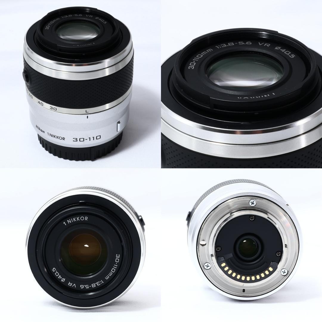 【数量限定】旧モデル在庫処分セールを開催します！ ほぼ新品】Nikon 1 J5 ダブルレンズ ミラーレス一眼 デジタルカメラ