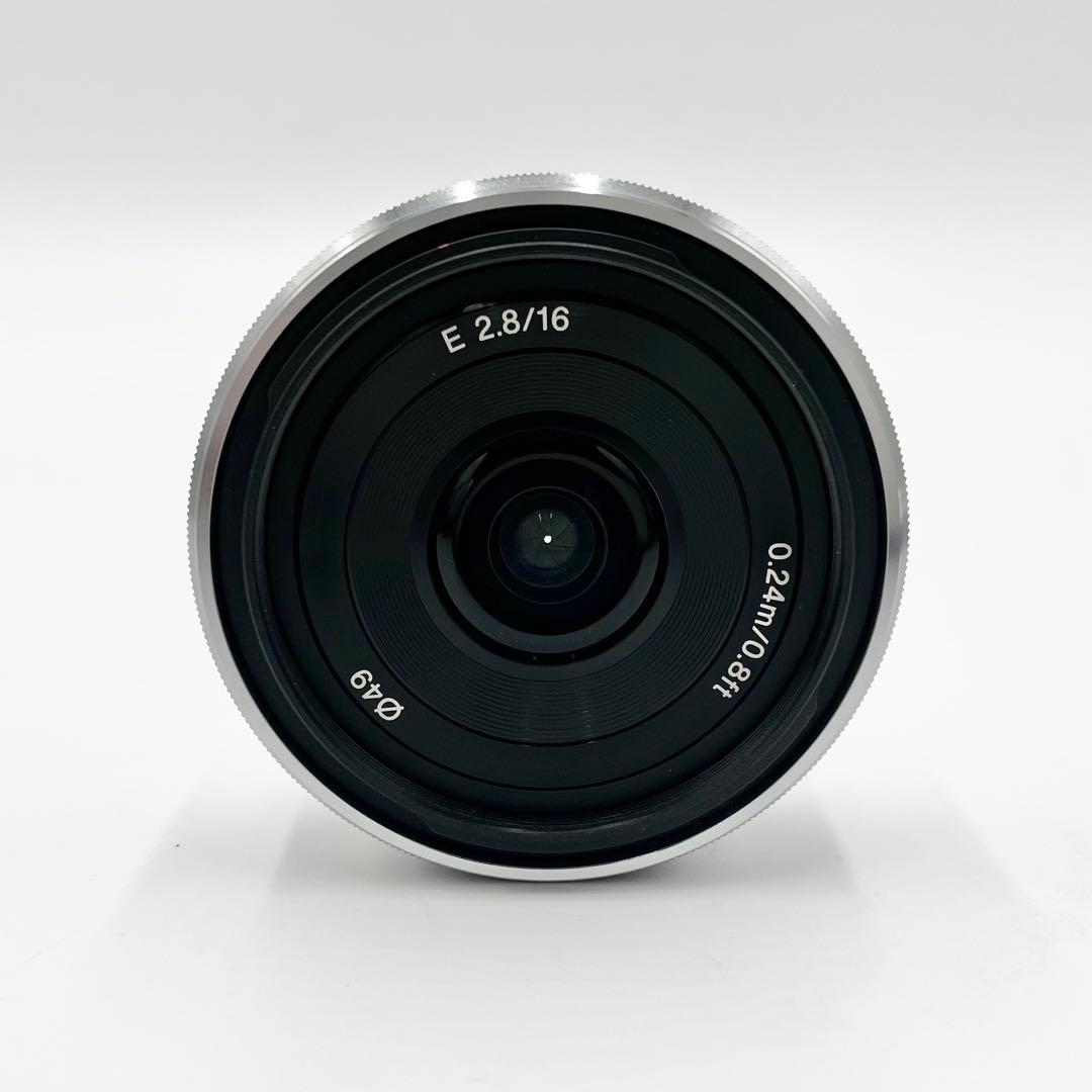 再入荷人気 〓明るい広角単焦点レンズ〓ソニー SONY E 16mm F2.8