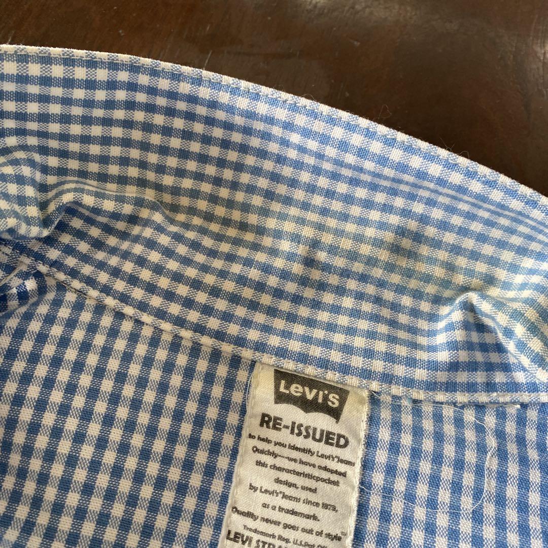 Levi's RE-ISSUED ギンガムチェック　Gジャン