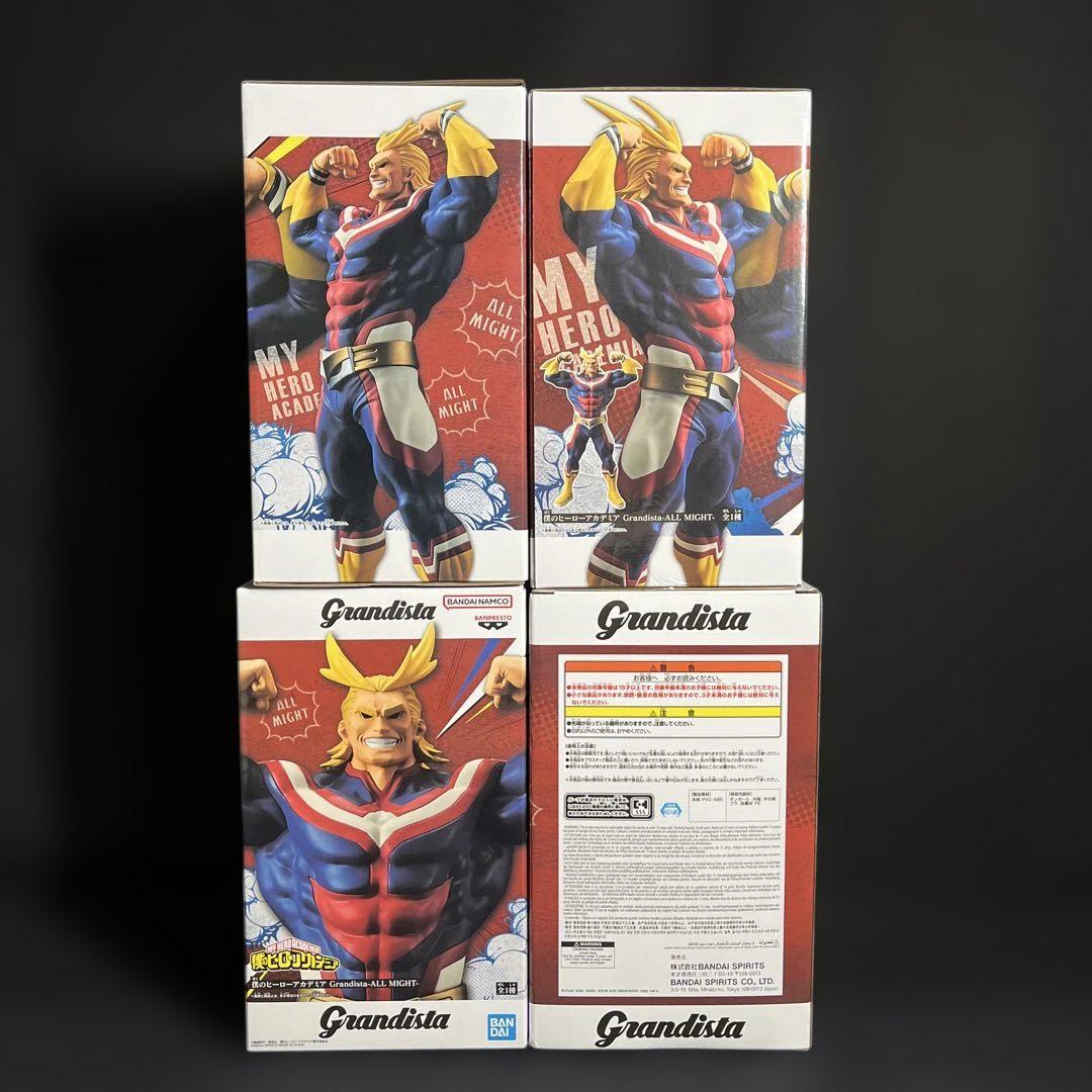 僕のヒーローアカデミア オールマイト 緑谷出久 フィギュア Grandista