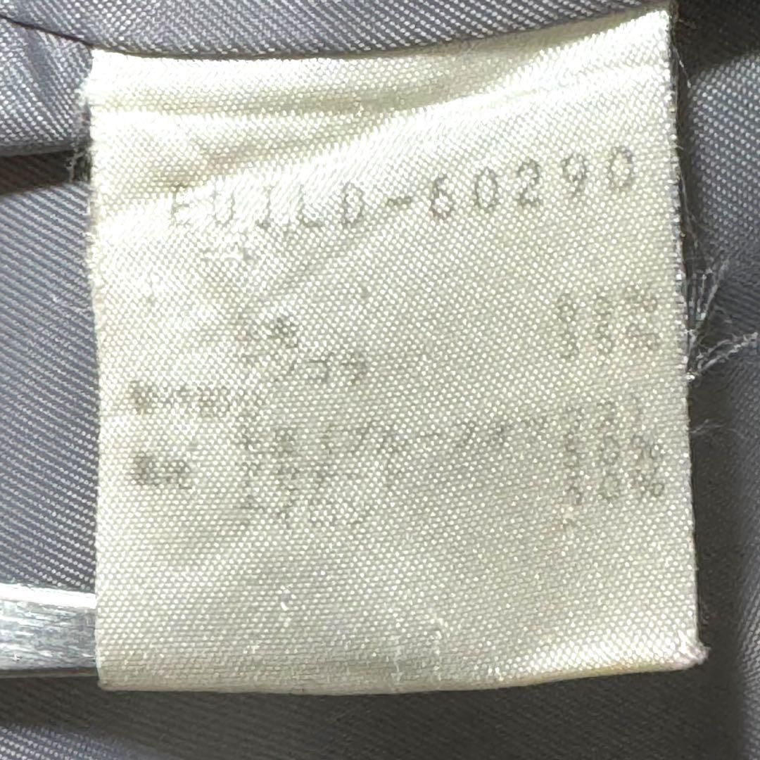 J-353 オフオン ２Wayブルーフォックスファーシンプルアンゴラロングコート