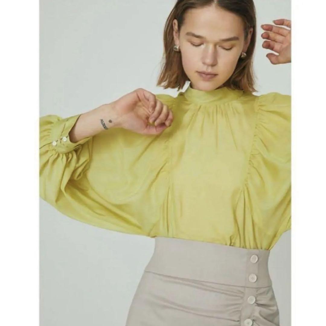 美品】Jancidium ジャンシドゥームSUZIE BLOUSE ブラウス - メルカリ