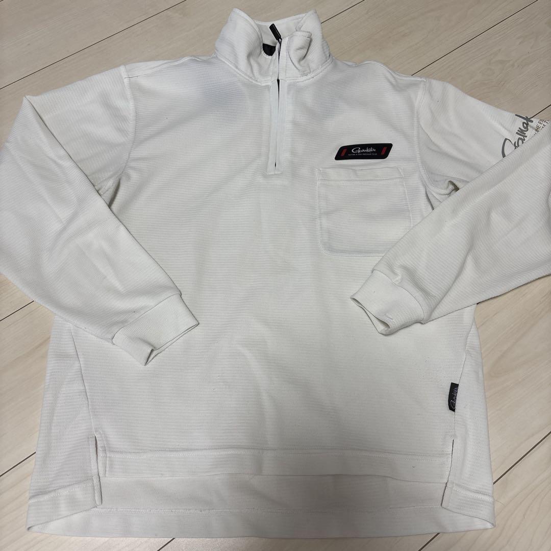 ガマカツ　ウェア　Mサイズ　gamakatsu 釣具　フィッシング　ハーフジップ