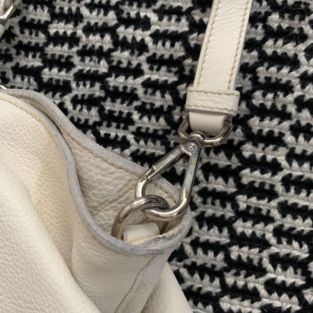 PRADA、プラダ、トートバッグ、オフホワイト
