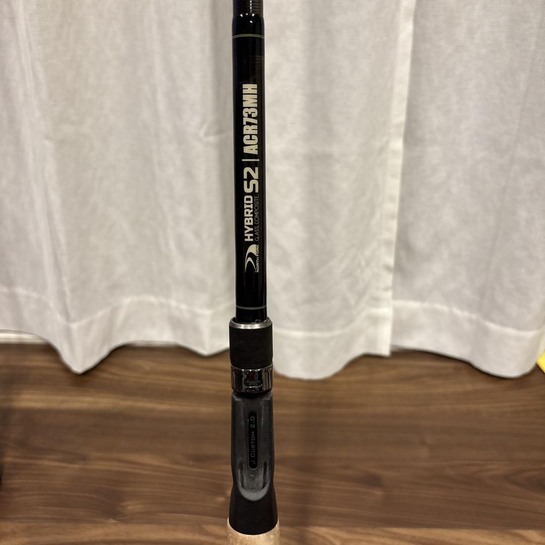 衝撃の激安コスパ・掘り出し物も ノースフォークコンポジット ハイブリッドS2 ACR73MH 釣り竿 ロッド