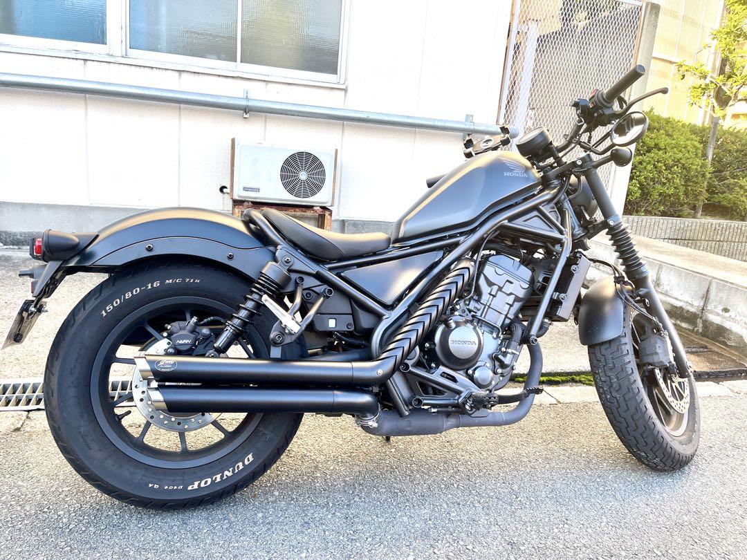 セール中 新型レブル250用2023年式〜マフラー GemclassicV3
