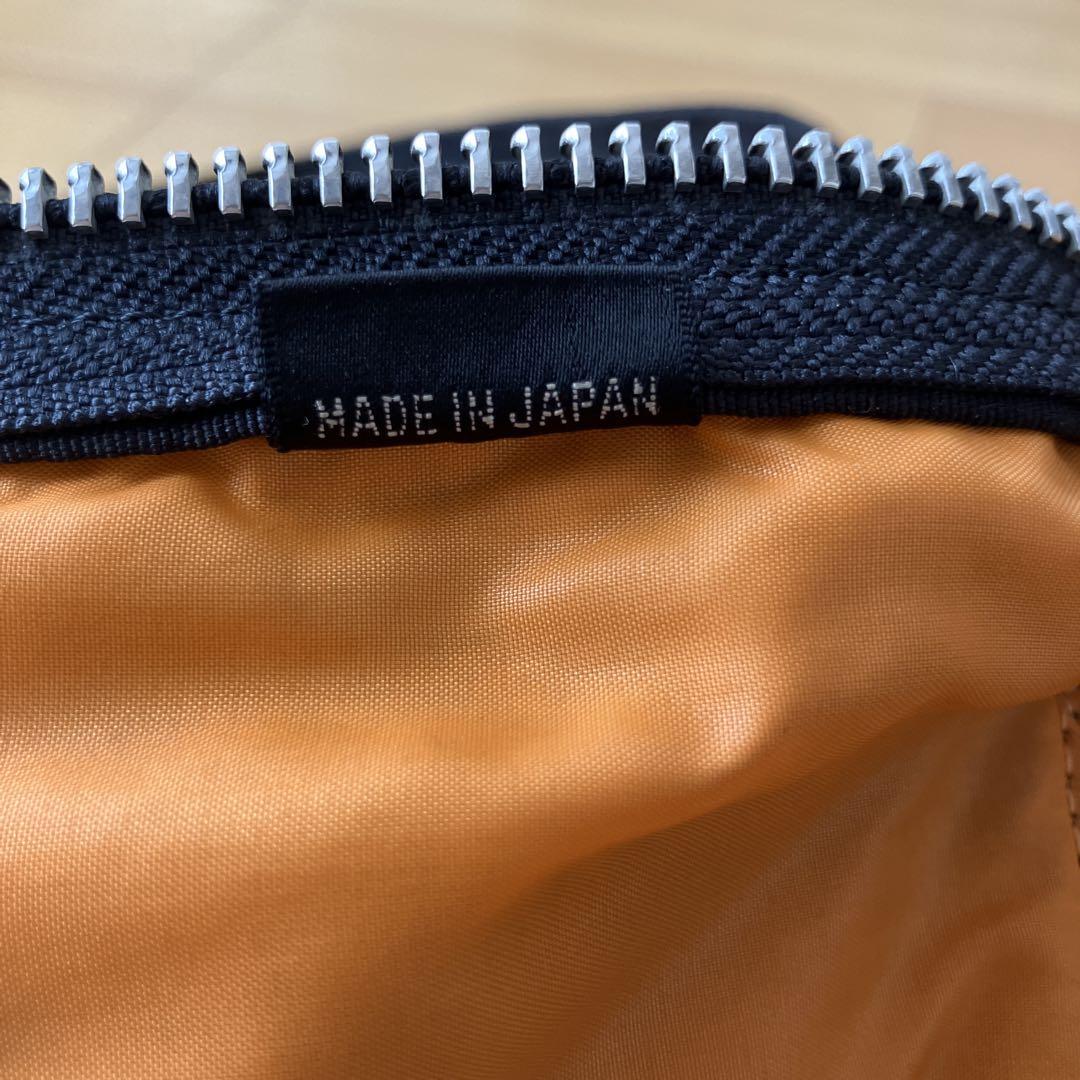 美品　PORTER ポーター ミニボストン ドラムバッグ ブラック　タンカー