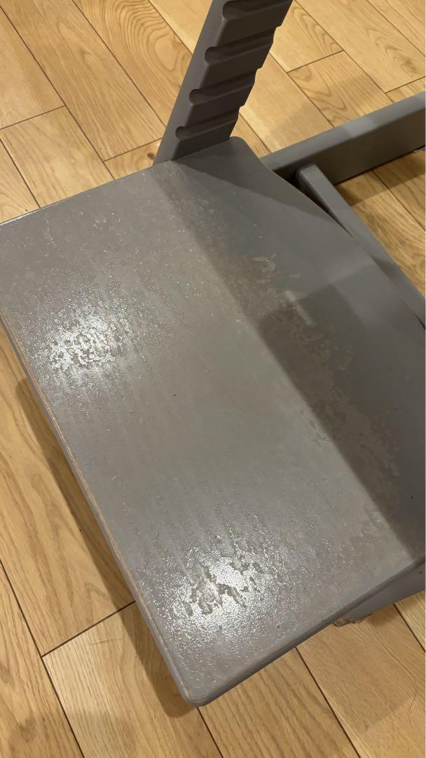 ストッケ　トリップトラップ　stokke ベビーチェア　グレイ