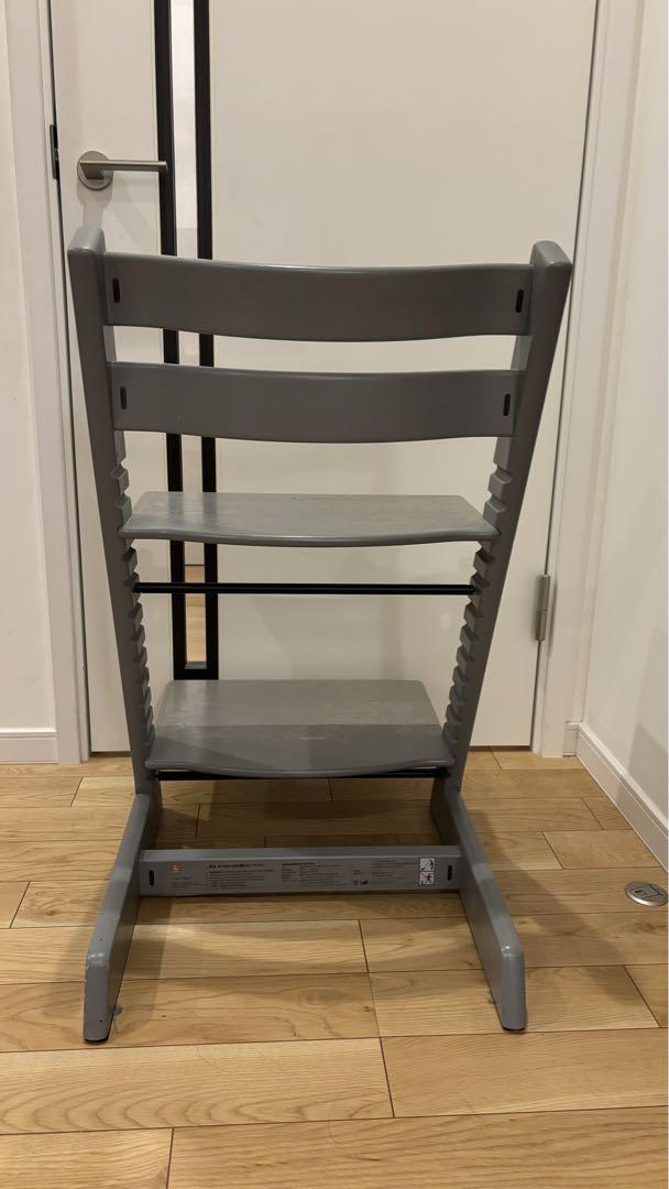 ストッケ　トリップトラップ　stokke ベビーチェア　グレイ