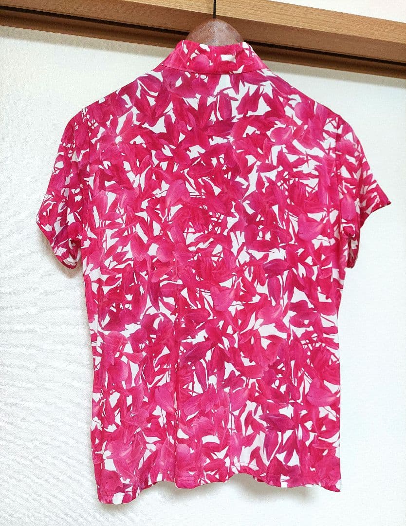 agnes b.　ボタニカル柄スカートセットアップ　M　極美品✨