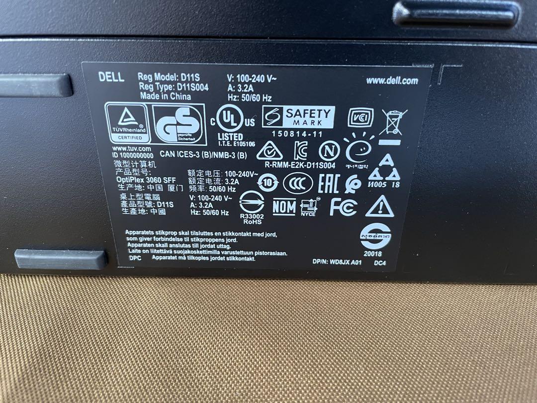 DELL OptiPlex 第8世代i3 メモリ16GB SSD＋HDD